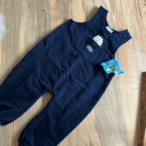 Vintage Oshkosh “jungle jeep” knit overalls 24 months